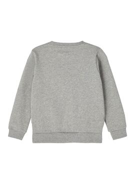 Sweatshirt Name It Bilotte Grau für Mädchen