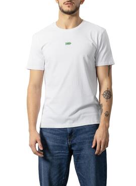 T-Shirt Klout Barcode Weiss für Herren und Damen