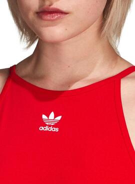 Kleid Adidas Adicolor Classics Rot für Damen