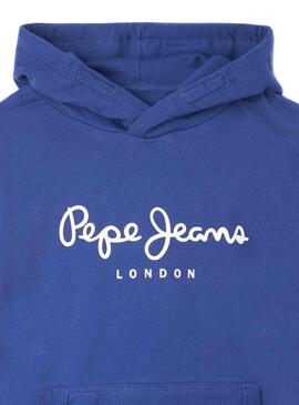 Sweatshirt Pepe Jeans Georgie Blau für Junge