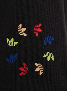 Bermuda Adidas Adicolor Trefoil Schwarz für Kinder