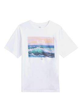 T-Shirt Levis Relaxed Wave Weiss für Herren