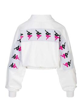 Sweatshirt Kappa Limit Authentic Weiss für Damen