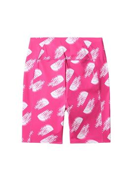 Leggings Cyclists The North Face Rosa Logo Mädchen