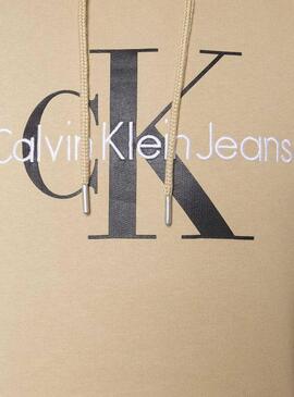 Sweatshirt Calvin Klein Seasonal Jumpsuitgram Beige