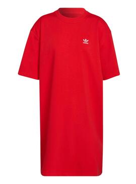 Kleid Adidas Adicolor Classics Rot für Damen