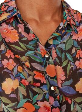 Hemd Naf Naf Print Floral Multi für Damen