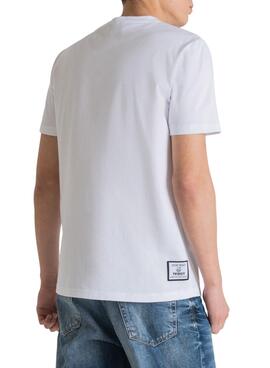 T-Shirt Antony Morato Tvboy Weiss für Herren