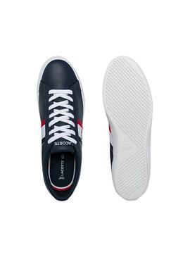 Lacoste tricolor sale shoes