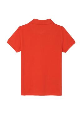 Polo Mayoral Granito Basic Rot für Junge