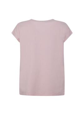 T-Shirt Pepe Jeans Nuria Rosa Für Mädchen