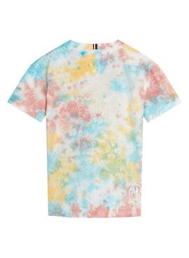 T-Shirt Tommy Hilfiger Tie Dye Multi Für Junge