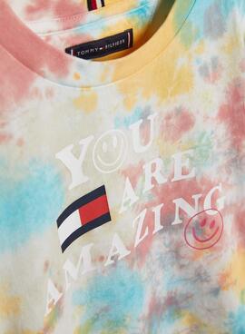 T-Shirt Tommy Hilfiger Tie Dye Multi Für Junge