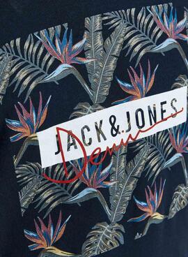 Sweatshirt Jack & Jones Astal Shape Marineblau Junge