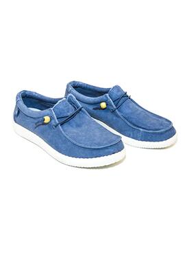 Schuhe Walk In Pitas 150 Wallabi Blau Für Herren
