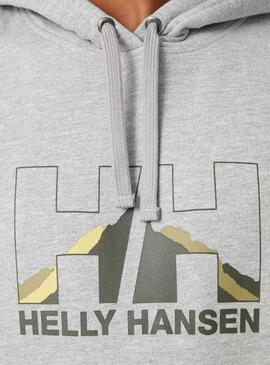 Sweatshirt Helly Hansen Nord Graphic Grau Herren
