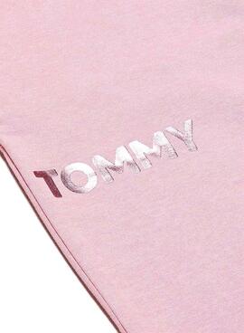 Sweatshirt Tommy Hilfiger Metallic Foil Rosa Mädchen