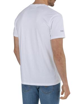 T-Shirt El Pulpo Silueta Weiss für Herren