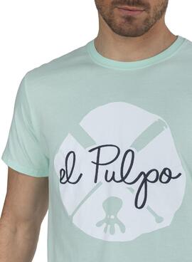 T-Shirt El Pulpo New Colour Splash Grün Herren