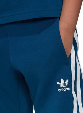 Adidas Trefoil Blue Junge gesetzt