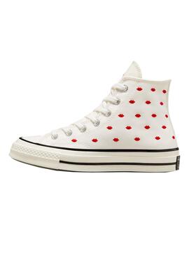 Sneaker Converse Chuck 70 Embroidered Lips