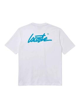 T-Shirt Lacoste Live TH2748 Weiss Herren und Damen
