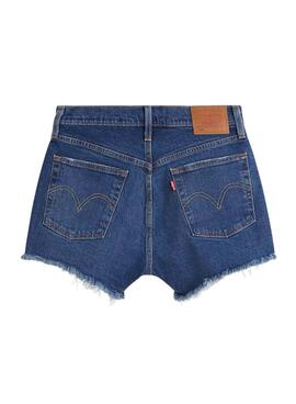 Short Jeans Levis 501 Original Blau für Damen