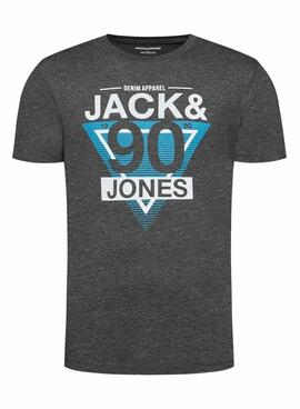 T-Shirt Jack & Jones Brac Grau Herren