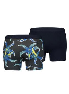Pack 2 Unterhose Levis Seventies Flower Herren