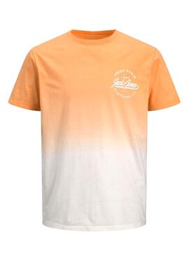 T-Shirt Jack and Jones Tarif Orange für Junge