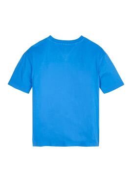 T-Shirt Tommy Hilfiger FLAG Blau Junge