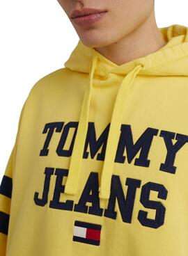 Sweatshirt Tommy Jeans ABO POP Gelbe für Herren