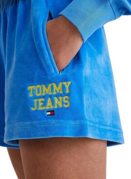 Short Tommy Jeans ABO POP Blau für Damen