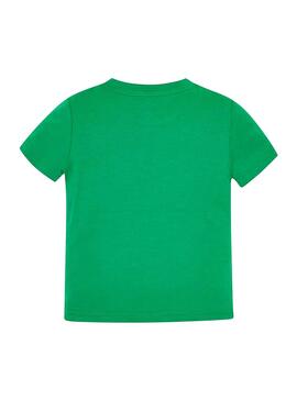 T-Shirt Mayoral Chanclas Grün Junge