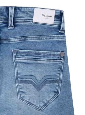 Bermuda Denim Pepe Jeans Cashed Blau für Junge