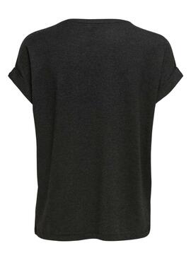 T-Shirt Only Moster Schwarz für Damen