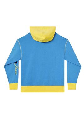 Sweatshirt Tommy Jeans POP DROP Blau für Damen