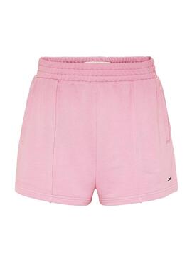 Short Tommy Jeans Essential Pinke für Damen