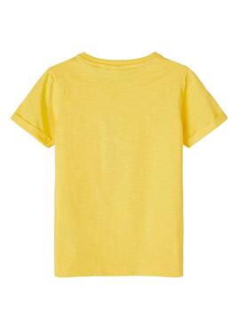 T-Shirt Name It Jans Amarilla für Junge