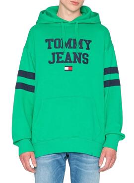 Sweatshirt Tommy Jeans POP DROP Grün für Herren