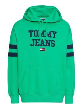 Sweatshirt Tommy Jeans POP DROP Grün für Herren