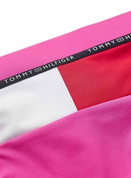 Bikini Tommy Hilfiger Logo Rosa für Mädchen
