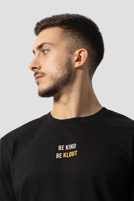 T-Shirt Klout Recycle Schwarz