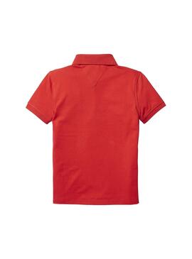 Poloshirt Tommy Hilfiger Basic Rot Junge