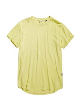 T-Shirt G-Star Lash Gelbe für Herren