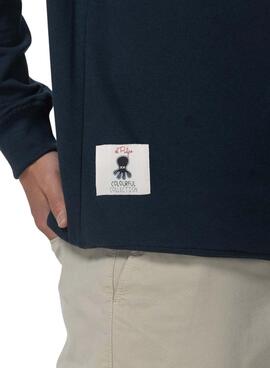 Sweatshirt El Pulpo Triple Icon Marineblau für Herren