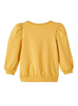 Sweatshirt Name It Snoopy Gelbe für Mädchen