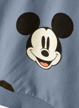 Sweatshirt Name It Mickey Blau für Junge
