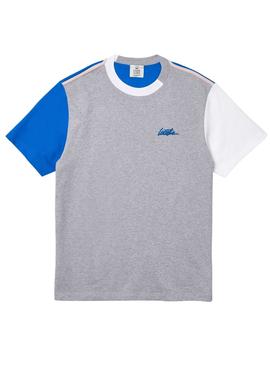 T-Shirt Lacoste Live Grau für Herren