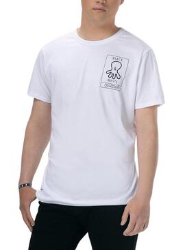 T-Shirt El Pulpo Marshmallow Weiss PAra Herren
